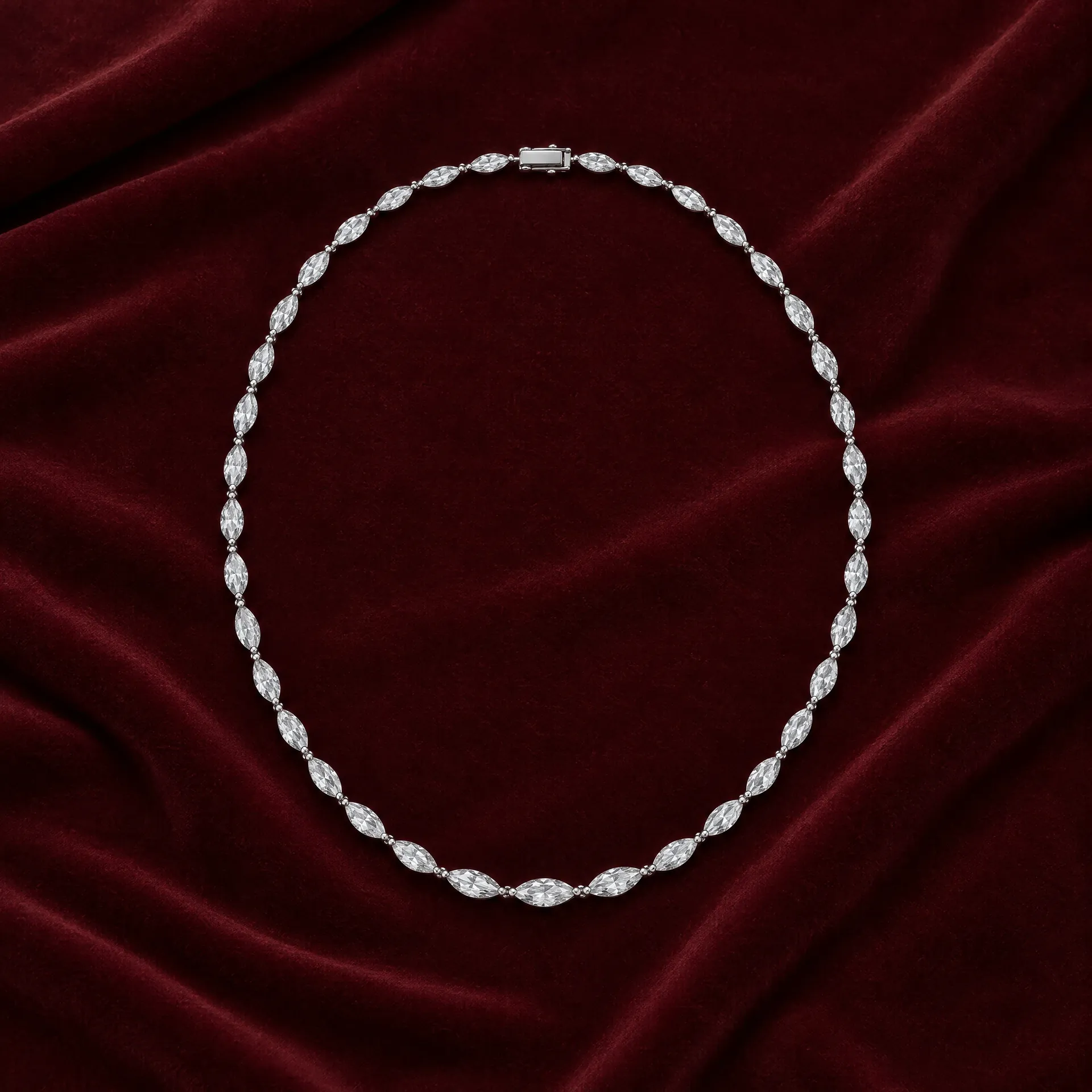 Marquise Diamond Necklace